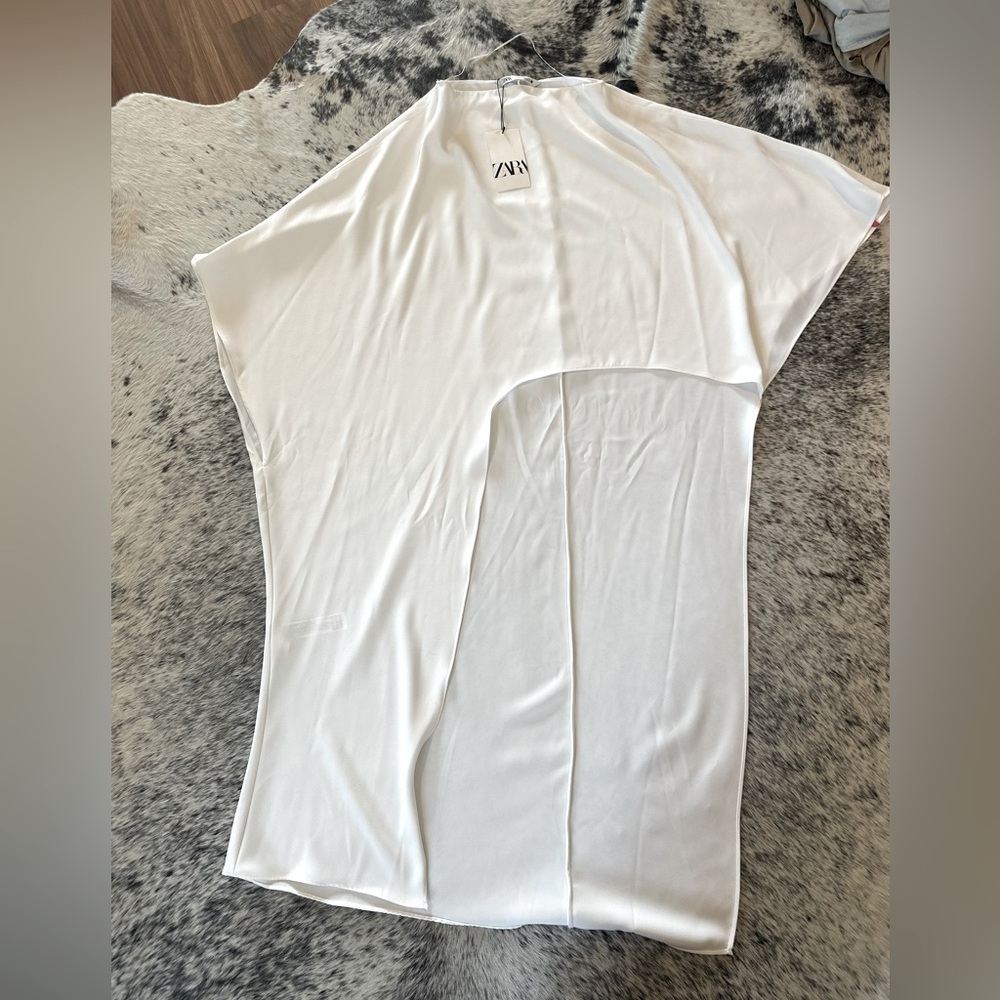 Zara high low top
